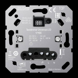 1711DE Jung Tastdimmer Universal LED Produktbild