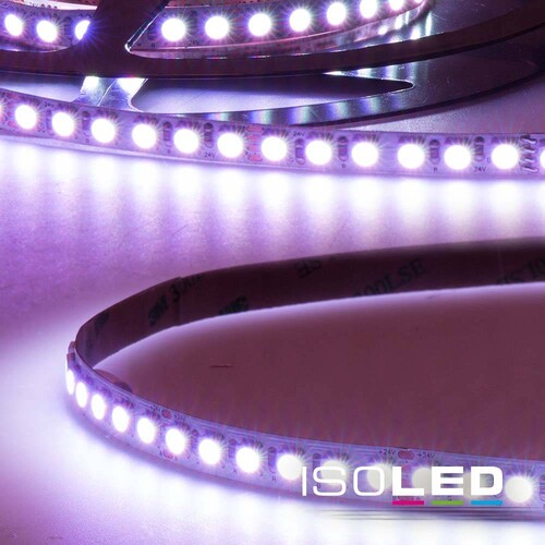 113598 Isoled LED RGB Linear Flexband, 24V, 12W, IP20, 10m Rolle Produktbild