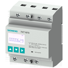 7KT1670 Siemens 7KT PAC1600 LCD Sentron Zählert 3-ph. 230V ungeeicht Produktbild front M