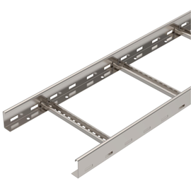 6207254 Obo LCIS 630 6 A2 Kabelleiter Sprosse gelocht, geschweißt 60x300x6000 Produktbild front M