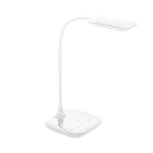 98247 Eglo LED TISCHLEUCHTE 4,8W 500LM 3000K KUNSTSTOFF WEISS MIT TOUCHDIMMER Produktbild Front View L