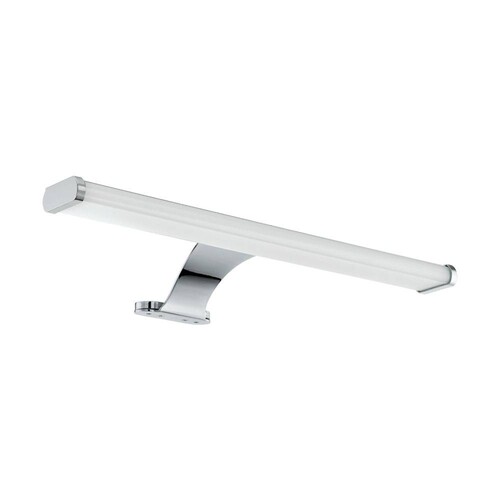 98501 Eglo LED SPIEGELLEUCHTE ALU/KUNSTSTOFF CHROM 8W/800LM 3000K IP44 Produktbild Front View L