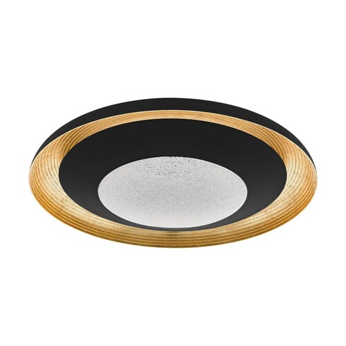 98527 Eglo LED DL 24,5W/3000lm DIMMBAR GOLD/SCHWARZ/GRANILLE CANICOSA 2 Produktbild Front View L