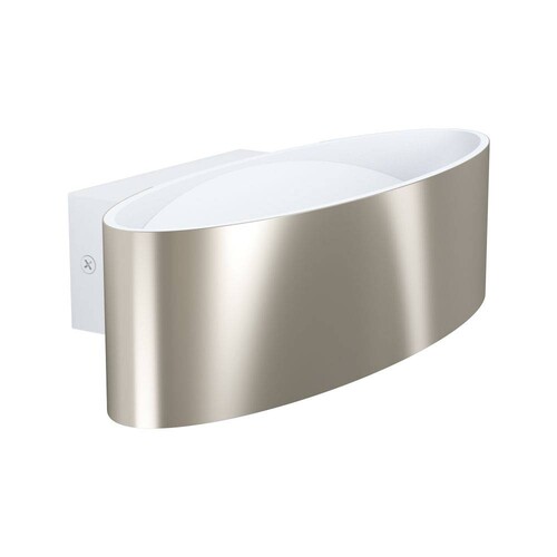 98543 Eglo LED WL L 270 NICKEL M/WEISS MACCACARI Produktbild Front View L