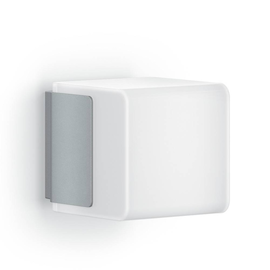 055523 Steinel L 835 LED iHF Cubo silber Außenleuchte Produktbild
