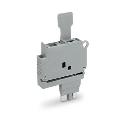 2004-911/1000-836 Wago Sicherungsstecker mit Lasche für G Sicherungseinsatz 5 x Produktbild