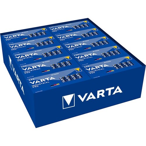 04003211111 Varta Industrial Pro 4003 AAA/LR03 Micro Batterie (VPE 10 Stk.) Produktbild