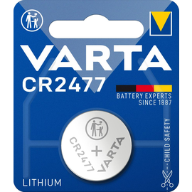 06477101401 VARTA ELECTRONICS CR2477 (1STK.-BL.) Lithi.Knopfzellenbatterie 3V Produktbild