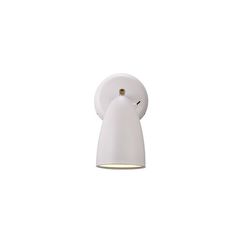 11780/22-W Leuchtwurm WL     JURASSIC 1fl/Metall weiß dm10/H15/AL21/Mont. dm1 Produktbild Front View L
