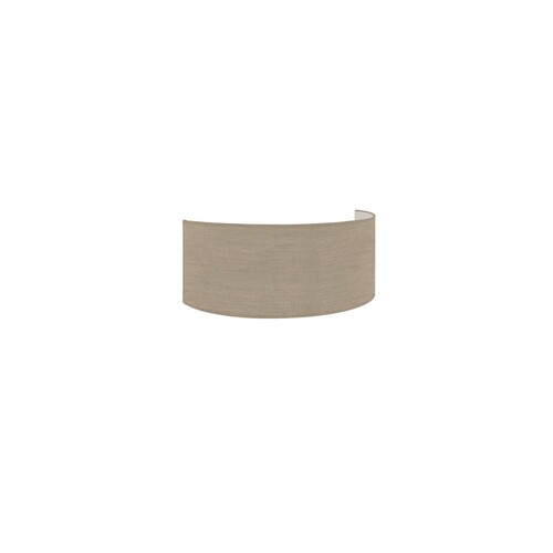 15433/35-CL Leuchtwurm WLH    CHALET 2fl/nickel matt/Schirm corse linen 350x Produktbild Front View L