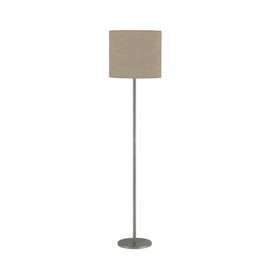 15450/170-NICL Leuchtwurm STL     CHALET 1fl/nickel/Schirm corse linen dm400/H17 Produktbild