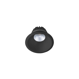 53560/8-SWW Leuchtwurm EL     HALL LED ROUND   IP44 Aluminium schwarz/Diffuser Produktbild