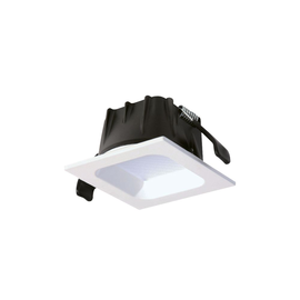 53565/10DALI-WWW Leuchtwurm EL     HALL LED SQUARE mini   IP44 Stahl weiß pulve Produktbild