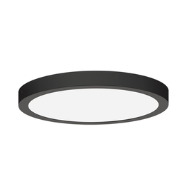 54975/30-SCW Leuchtwurm DL     SWIFT   ON  rund/schwarz matt/Diffuser PC weiß  Produktbild