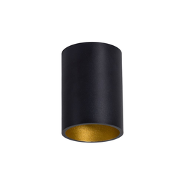 57370/11-SG Leuchtwurm DL     ORBIT 1fl/rund/starr/außen schwarz innen gold Produktbild
