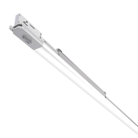 67080/24-WW Leuchtwurm DL     CROCODILE Aluminium weiß/Diffuser Polycarbonat op Produktbild