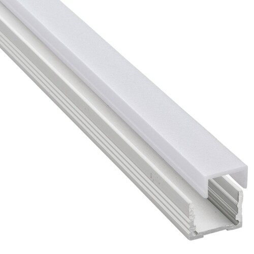 69522/100-W Leuchtwurm LED    PROFILE   PROFI   Aufbau FLACH/Alu eloxiert/mit K Produktbild