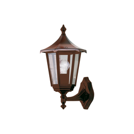 92130/46-RKU Leuchtwurm WL KUPFERDACH aufwärts 1fl/rostfärbig mi Produktbild front M