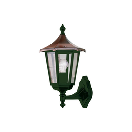 92130/46-SGRKU Leuchtwurm WL KUPFERDACH aufwärts 1fl/schwarzgrün m Produktbild front M