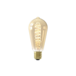 LC-RUSTBIR-4GD Leuchtwurm LED    RUSTIC goldfärbig/dimmbar dm64/H140mm LED 4W E Produktbild