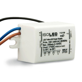 112158 Isoled LED Konstantstrom Trafo 350mA, 1-4W Produktbild