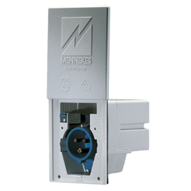 8001 Mennekes MENNEKES CEE Einbaustecker Cara Contact 16A 3p 230V 6h IP44 Produktbild front M