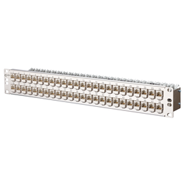 130B11P4-E Metz Connect C6Amodul 48 Port 180° 1,5HE Edelstahl Produktbild front M