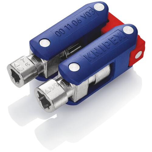 00 11 06 V03 Knipex Schaltschrankschlüssel Doublejoint Key Produktbild