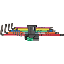 05024480001 Wera 9 TORX® Winkelschlüssel, Multicolour, lange Aus Produktbild
