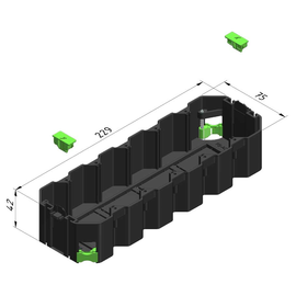 15645 Trayco FS AC HO 260 PA9011 Gerätebecher Produktbild