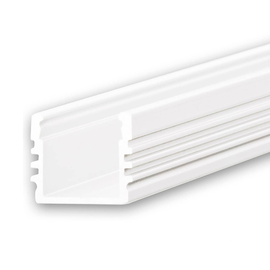 113080 Isoled LED Aufbauprofil SURF12 Aluminium pulverbeschichtet weiß RAL 90 Produktbild