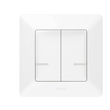 752187 Legrand Valena Life Netatmo Wandsender 2-fach ultraweiss Produktbild