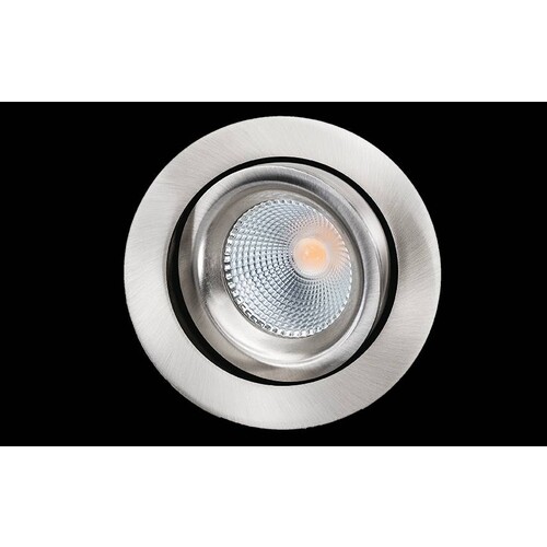 902522 SG Leuchten JUNISTAR LUX ISOSAFE gebürsteter Stahl 7W LED 3000K Produktbild