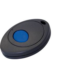 30100018 Eltako FTTB Funk Taster Tracker mit Batterie, anthrazit/blau Produktbild front M