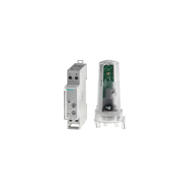 7LQ2300 Siemens Dämmerungsschalter mit Lichtsensor 230V50/60Hz 1TE,100KLUX IP30 Produktbild front M