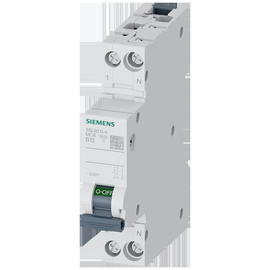 5SL6013-6 Siemens LEITUNGSSCHUTZSCHALTER 230V 6KA, 1+N POLIG/1TE B13 Produktbild front M