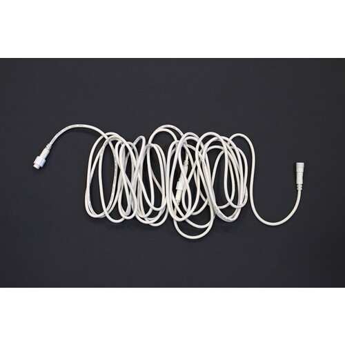 003-110 MK QUICK FIX® 3+ Extension 10m, (2 Segments á 5m)  weißes Kabel, 220    Produktbild Front View L