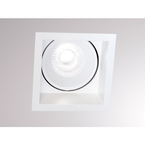 305-624836w Tecnico PONTOS 15 SQ 36° WEIß MATT LED15W 3000K Produktbild