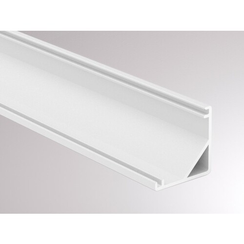 600-a208w Tecnico MAXI LED ECKPROFIL AUFBAU WEISS Produktbild