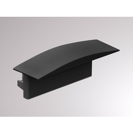 600-eek204b Tecnico ENDKAPPE SCHWARZ FÜR EINBAUPROFIL MIDI (2Stk.) Produktbild