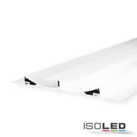 114111 ISOLED Trockenbauprofil weiß double curve RAL9010 2000mm Produktbild