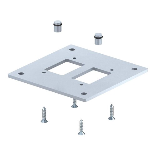 6290416 Obo ISS160160BP Bodenmontage- platte für Industriesäule Produktbild