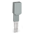 209-170 Wago Prüfadapter,8,3 mm breit,für Prüfstecker Ø 4 mm,grau Produktbild front S