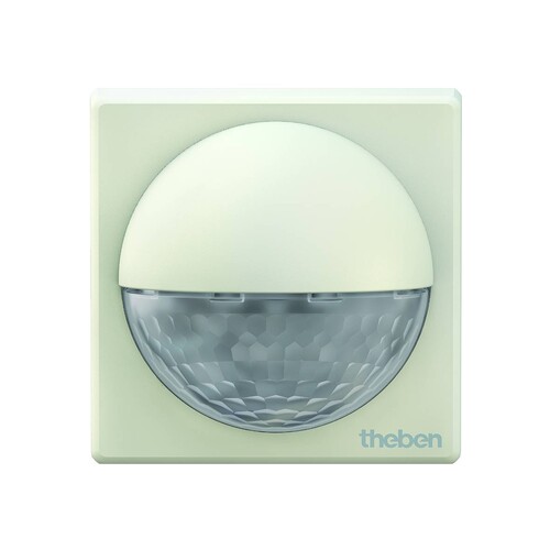 1010200 Theben theLuxa R180 WH Bewegungsmelder 180° Schutzart IP55 Produktbild Front View L