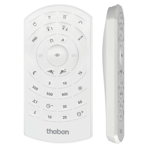 9070910 Theben theSenda P Fernbedienung Produktbild Front View L