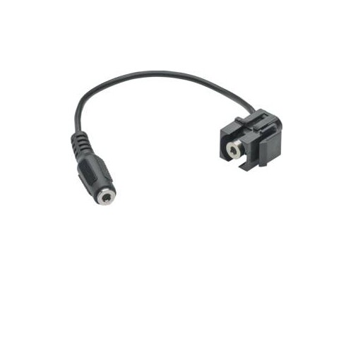 GMKAUDIO1 Tehalit Keystone Einsatz Stereo Klinke 3.5mm Produktbild Front View L