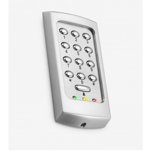 KP75-Mifare Paxton Proximity Leser mit Tastatur _Switch2 + Net2_ 125kHz + 13,5 Produktbild Front View L