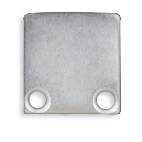 112803 Isoled Endkappe EC3 Aluminium für Profil SURF12 FLAT in Verbindung mit TU Produktbild Front View L