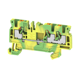 1521670000 Weidmüller A3C 2.5 PE Schutzleiter-Reihenklemme Produktbild front M
