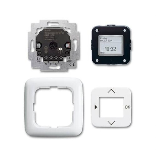 6411 UJ-214-101 Busch-Jaeger Jalousie- Komfort-Timer, Komplettset Reflex SI Produktbild Front View L